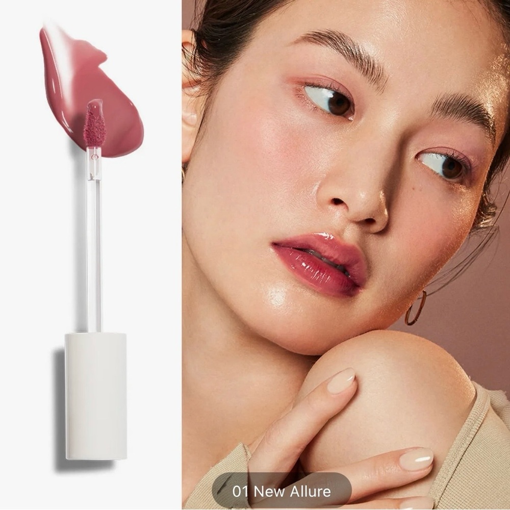 Hinge Mood Enhancer Water Liquid Glow Lipgloss New Allure